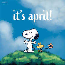Snoopy - Welcome, April! | Facebook